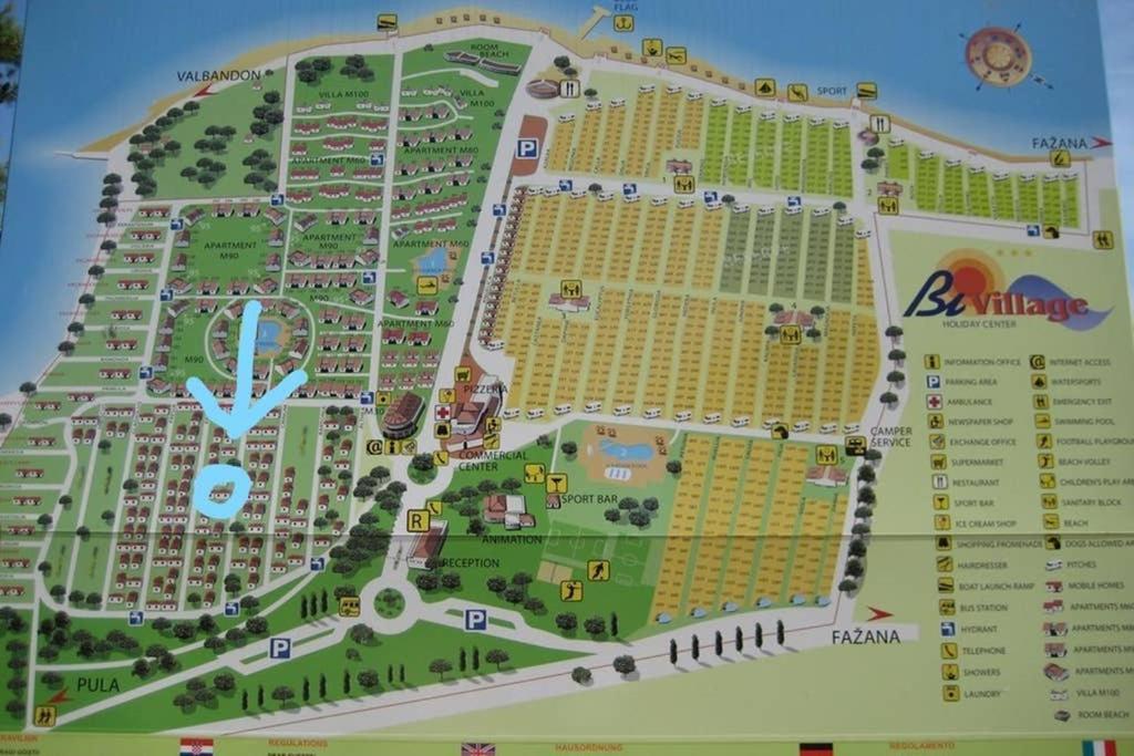 Lux Camp Bi Village, Mobile Home Villa Buba فاجانا المظهر الخارجي الصورة